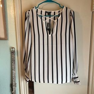 EXPRESS Striped Blouse
